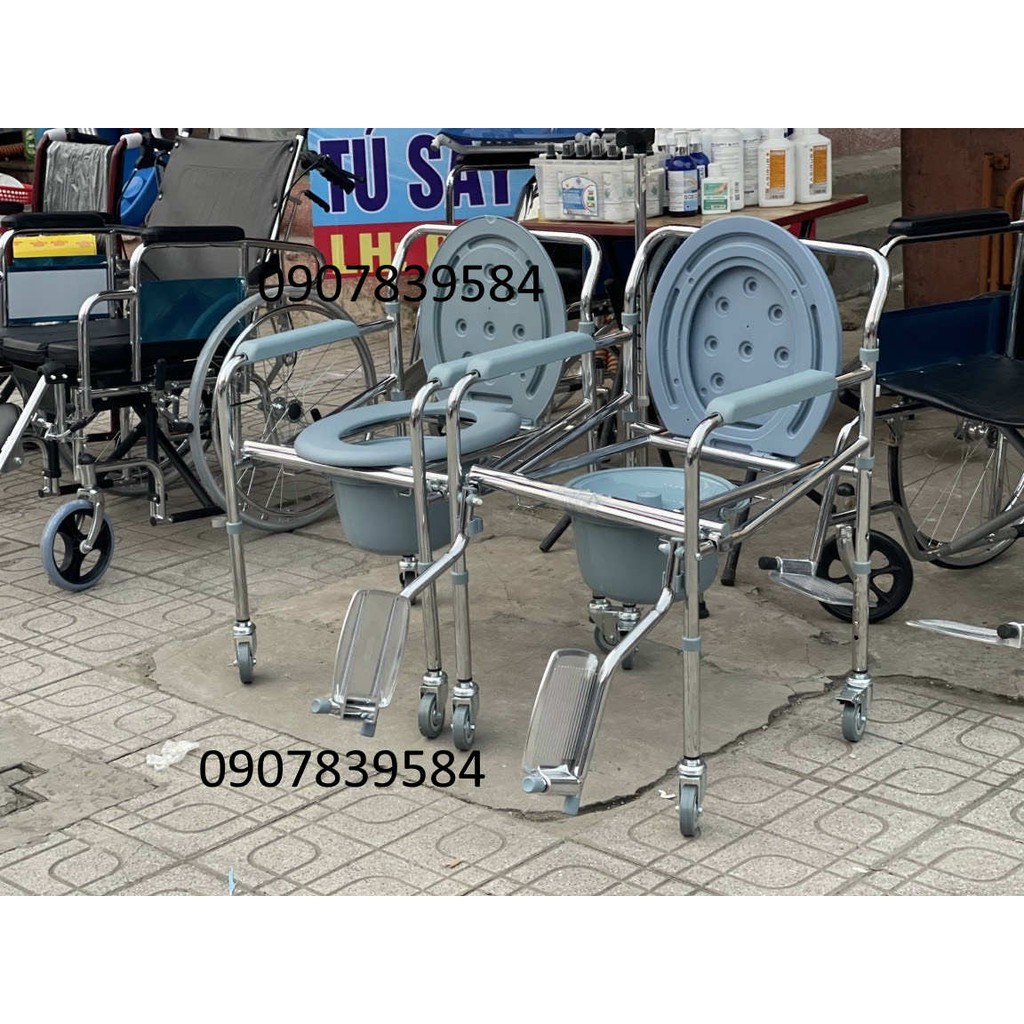 Ghế Bô Vệ Sinh cho người già Lucass- Hàng Tiêu Chuẩn Bệnh Viện