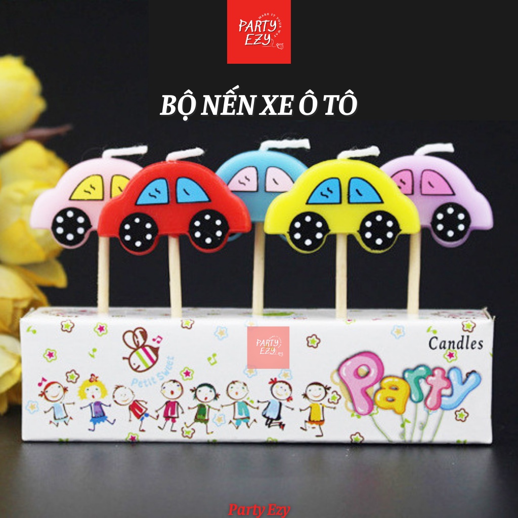 BỘ NẾN HOẠT HÌNH TRANG TRÍ BÁNH SINH NHẬT-ĐÈN CẦY TRANG TRÍ BÁNH KEM
