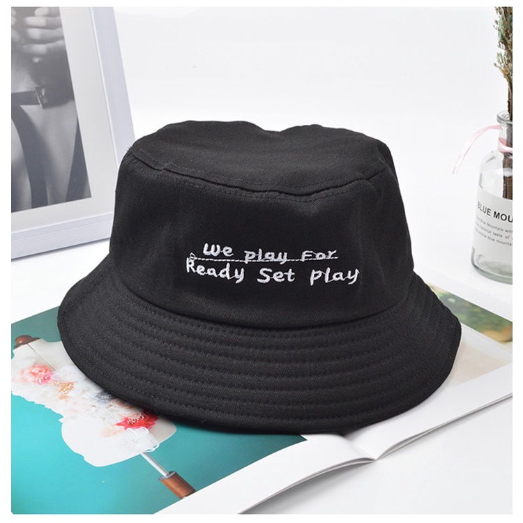 Mũ Bucket nam nữ phong cách hàn quốc