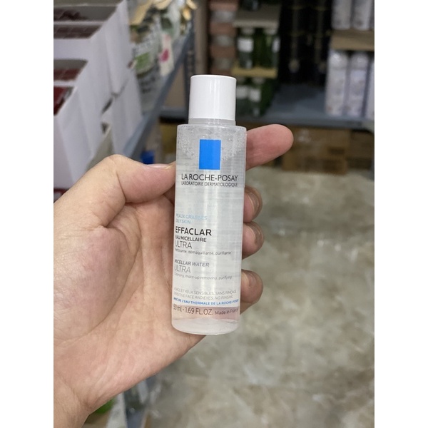 Nước tẩy trang La Roche Posay Eau Micellaire cho da dầu mụn 50ml