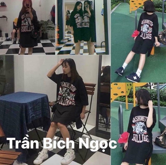 ĐẦM FROM RỘNG OVERSIZE BULLDOG