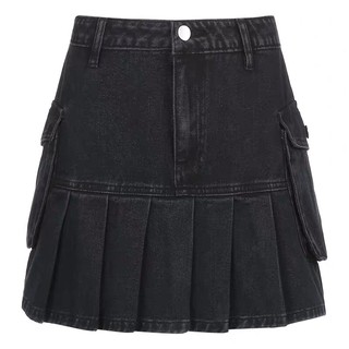 váy jeans túi hộp