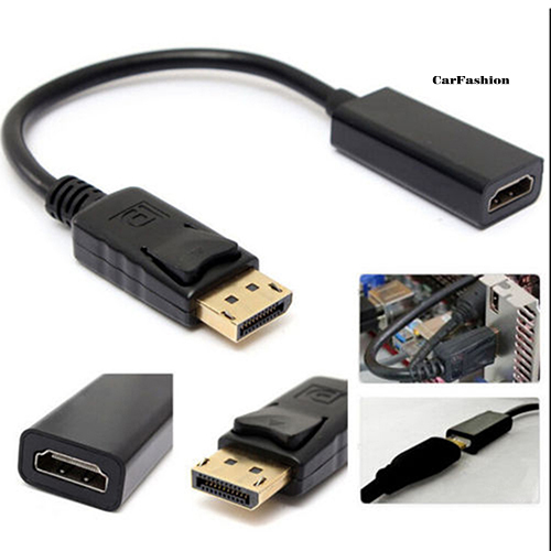 Cáp Chuyển Đổi Dp Displayport Sang Hdmi Cho Pc Hp / Dell