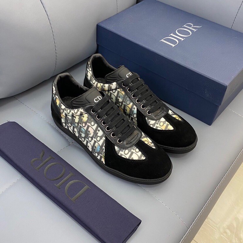 Giày thể thao /sneakers nam cổ thấp Dior CD da thật cao cấp mẫu mới siêu hot