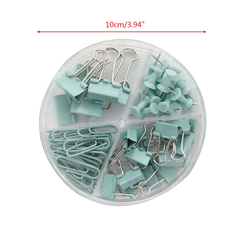 Bộ 72 Kẹp Giấy Kim Loại Đa Năng