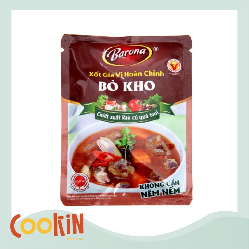 Gia vị nấu bò kho BARONA