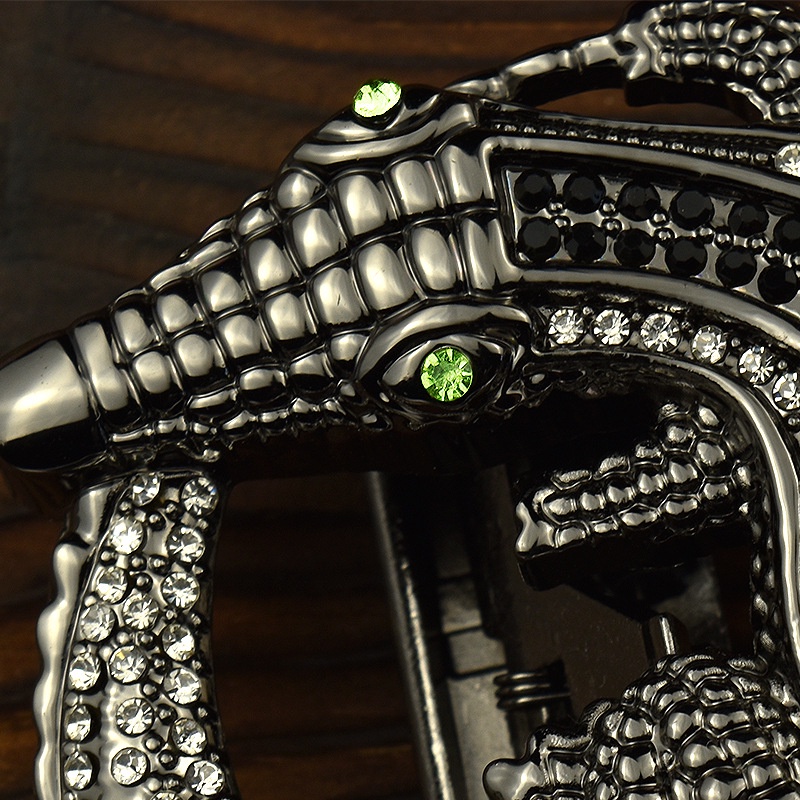 Khóa Thắt Lưng Bằng Hợp Kim Tự Động Đường Kính 3.5cm Cho Người Trung Niên