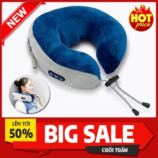 [NEW] GỐI MASSAGE CỔ CHỮ U, GỐI MASSAGE KẾT HỢP NHÀO, RUNG, NÓNG CHỐNG MỎI CỔ VAI GÁY. BẢO HÀNH 1 ĐỔI 1 MỚI. Mua Ngay!