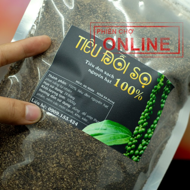 TIÊU ĐEN XAY NGUYÊN HẠT 1KG