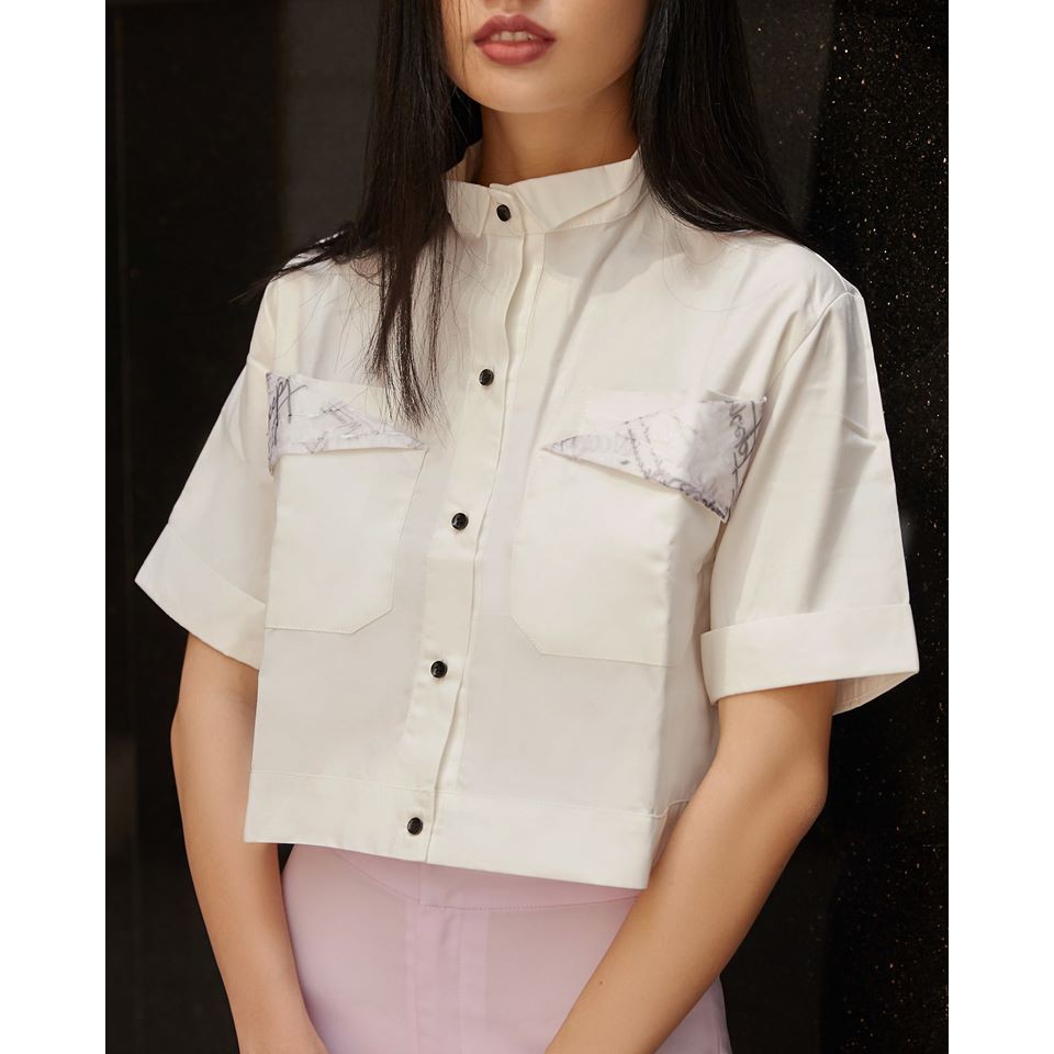 Áo sơ mi croptop - MIA