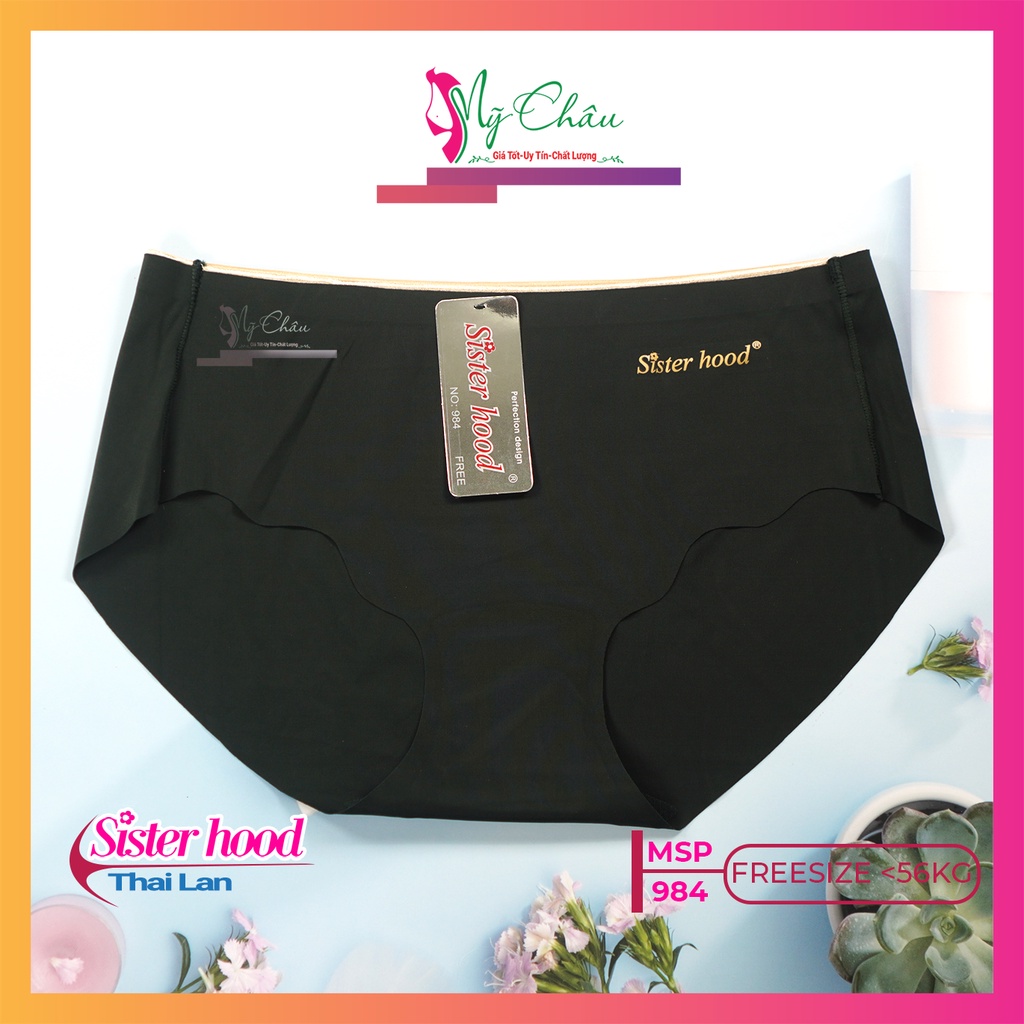 Quần lót nữ đúc su không đường may cao cấp, chíp su đúc Thái Lan không viền, sisterhood 984, mỹ châu | BigBuy360 - bigbuy360.vn
