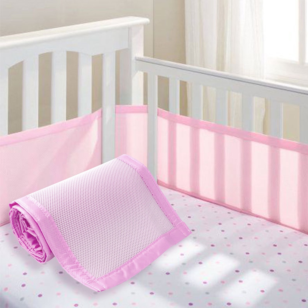 Set 2 Đệm Lưới Lót Cũi Em Bé Thoáng Khí Tiêu Chuẩn