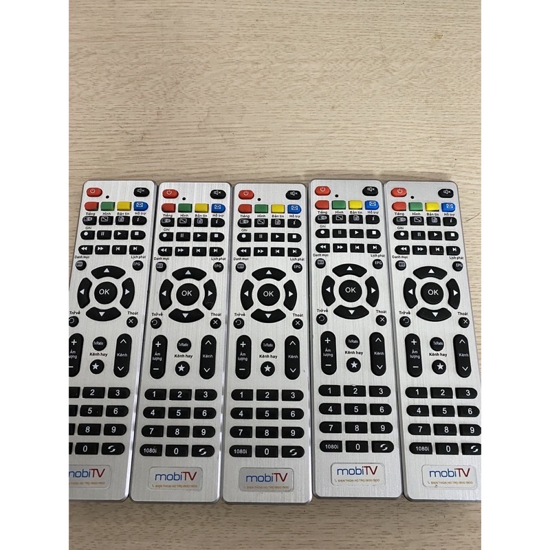 Điều khiển remote đầu thu Mobi TV- bảo hành đổi mới