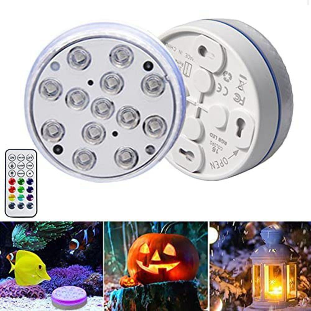 YIYU Đèn LED 16 Màu RGB Chiếu Sáng Dưới Nước Trang Trí Bể bơi / Tiệc Tùng