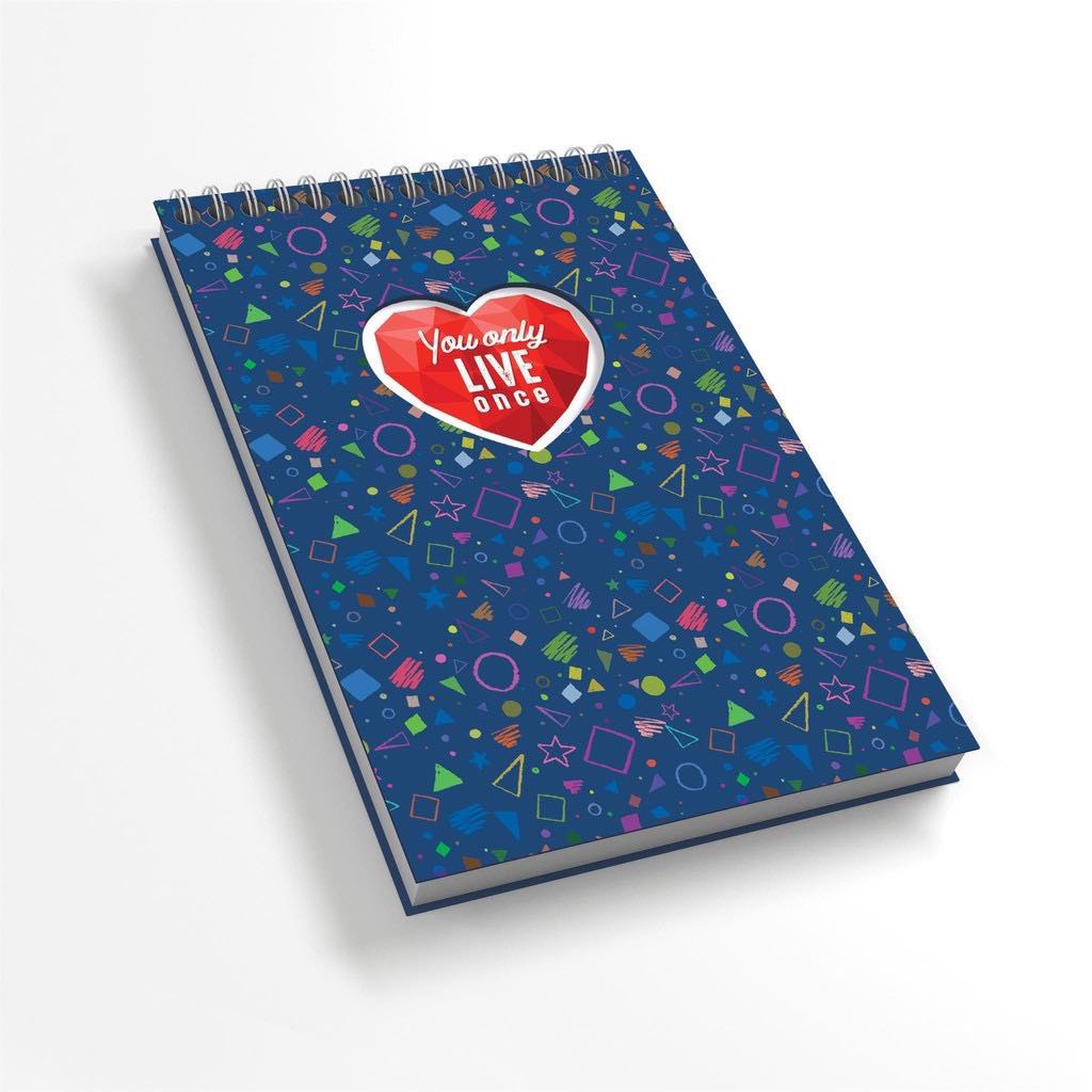 Notebook - You Only Live Once B65