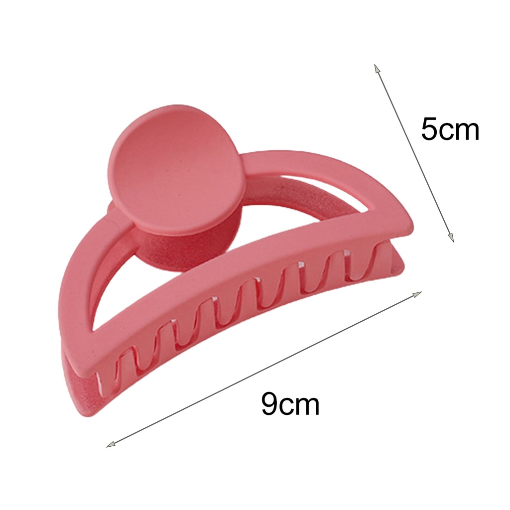 Kẹp tóc cỡ lớn màu sắc tươi sáng tùy chọn