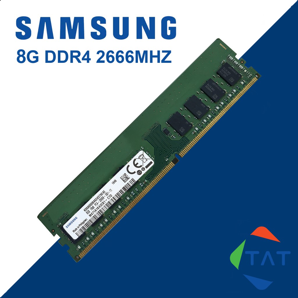 Ram PC Samsung DDR4 8GB Bus 2666MHz Chính Hãng - Mới Bảo hành 36 tháng