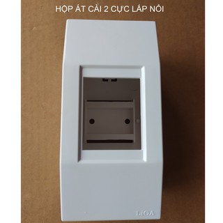 HỘP ATTOMAT LiOA LẮP ( NỔI - CHÌM) DÙNG CHO ÁT CÀI