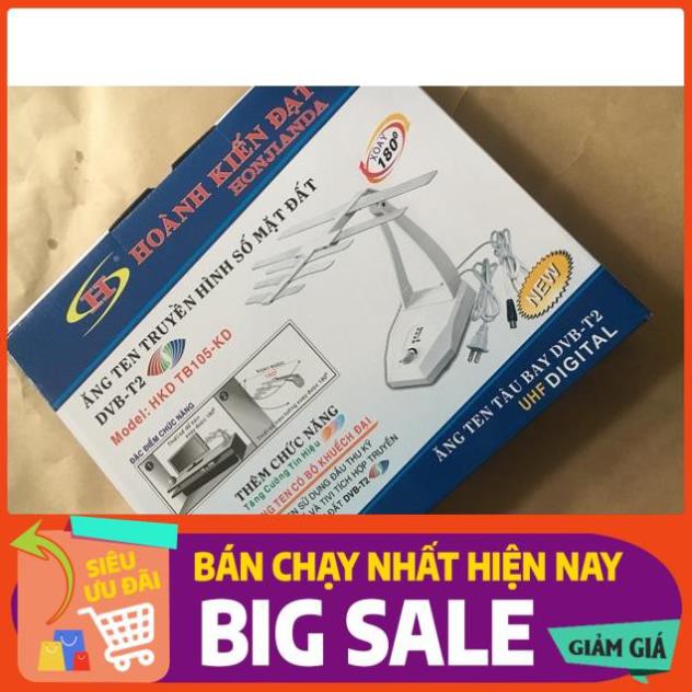 AnTen DVB T2 105 trong nhà có khuếch đại điện - Ăng Ten khuếch đại điện DVB T2 Model 105