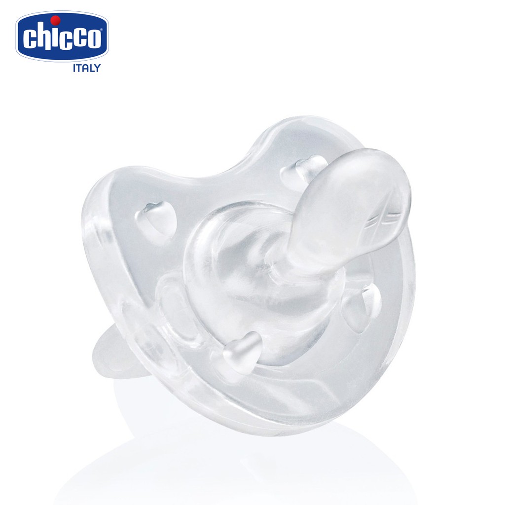 Ty ngậm silicon Physio Soft Trắng 0M+, 6m+,12m+ Chicco
