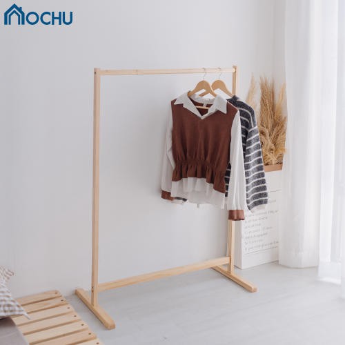 Giá treo quần áo đồ gỗ thông lắp ráp đa năng OCHU SINGLE HANGER Nội thất thông minh decor phòng ngủ