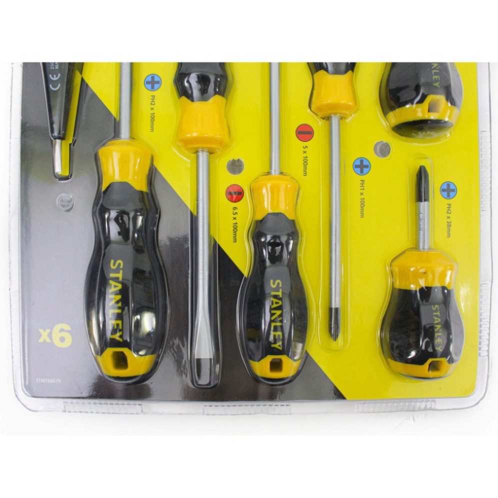 Tua vít bộ 6pc Stanley STMT66679 , Chất Lượng, Giá Tốt Nhất, 1 Đổi 10 Nếu Phát Hiện Hàng Giả