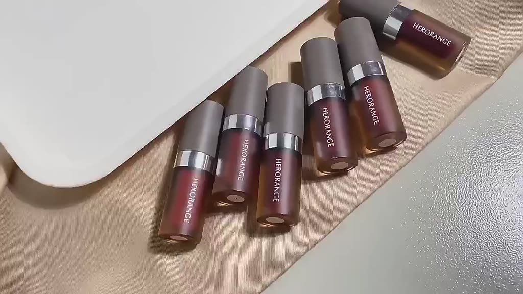 Son bóng HERORANGE hiệu ứng gương không phai màu không dính cốc trang điểm thời trang | BigBuy360 - bigbuy360.vn