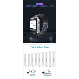 Dây cho Apple Watch size 42/ 44/ 45/ 49mm solo loop