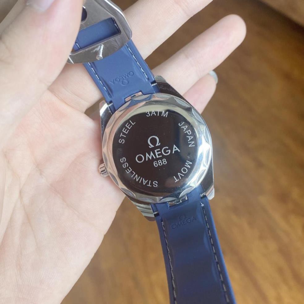 Đồng hồ nam OMG mặt tròn máy pin kiểu dáng thể thao dây cao su chống nước DH172 shop106 | BigBuy360 - bigbuy360.vn