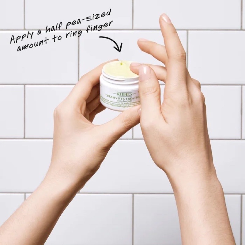 [Bil Sephora] Kem dưỡng mắt bơ Kiehls Cream Eye Treatment with Avocado