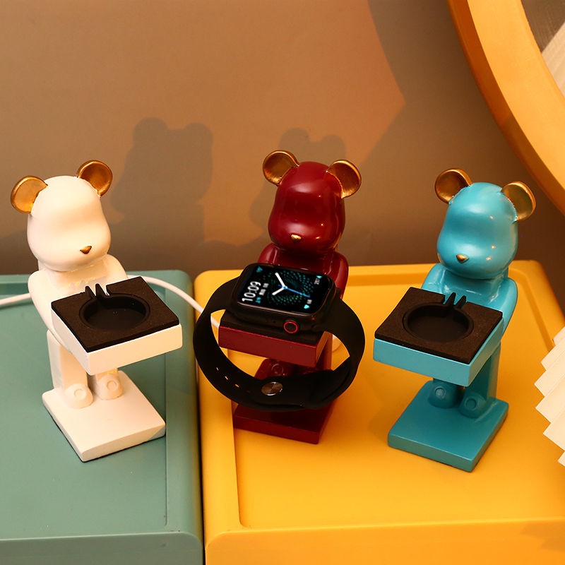 Đế Sạc Đứng Họa Tiết Chuột mickey Hoạt Hình Đơn Giản Cho apple watch