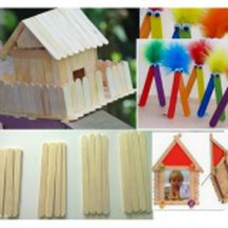 10 Que kem gỗ , que đè lưỡi - Vật liệu handmade (DIY)-đã lựa que tốt