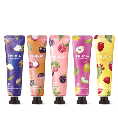 Kem Dưỡng Tay Frudia My Orchard Shea Butter Hand Cream Chiết Xuất Bơ Hạt Mỡ 30g