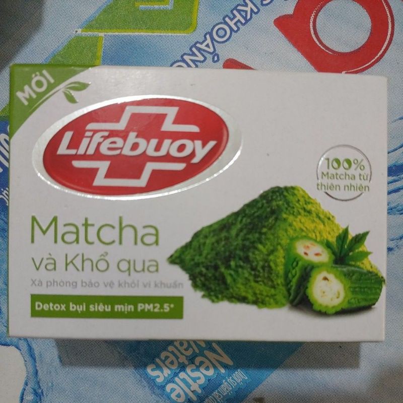 Xà phòng tắm Lifebuoy matcha và khổ qua 90g