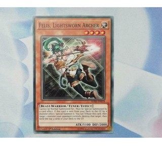 THẺ BÀI YUGIOH Felis, Lightsworn Archer