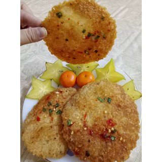 Cơm cháy chiên mắm mỡ hành