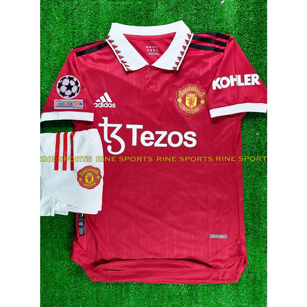 Bộ áo bóng đá Mu( Manchester United ) Super hàng thailand 2022-2023 Giống thi đấu