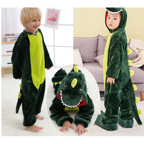 (Có sẵn) Bộ đồ hoá trang cosplay, bộ đồ thú hở mặt, bộ đồ ngủ hình con vật cho trẻ em | BigBuy360 - bigbuy360.vn