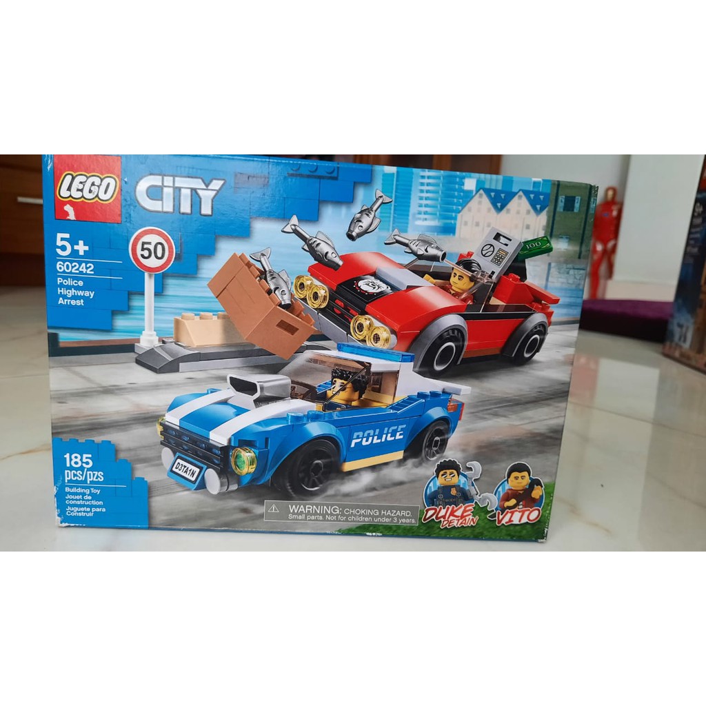 LEGO 60242 - City - Police Highway Arrest - Truy đuổi cao tốc