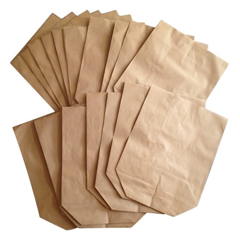 100 cái túi giấy xi măng trơn dùng để đựng bánh các loại