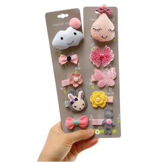 Set 5 Kẹp Tóc Đáng Yêu Cho Bé Gái