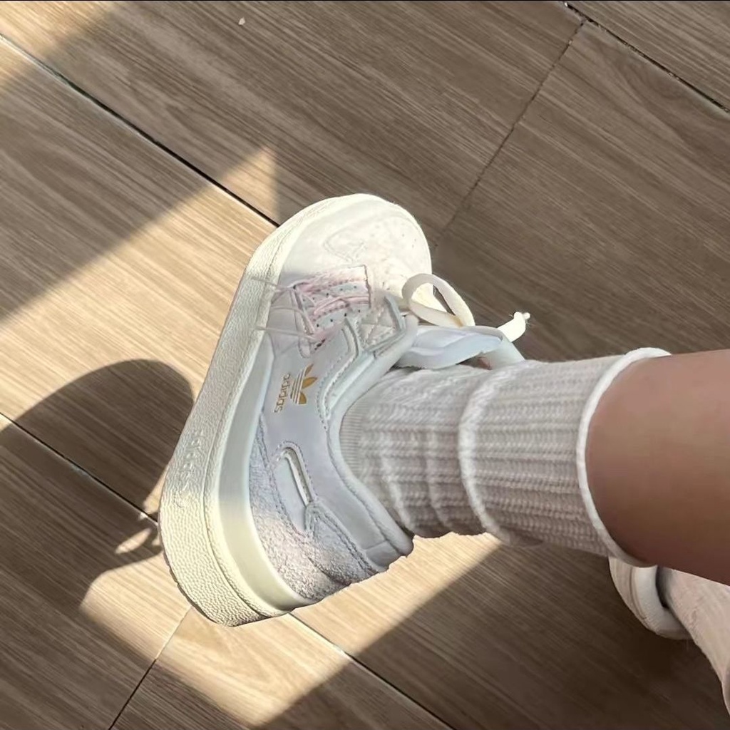 Giày thể thao cổ thấp màu trắng phong cách mùa hè thời trang cho nam và nữ