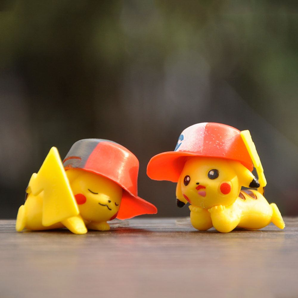 Set 6 mô hình đồ chơi nhân vật trong Pokemon