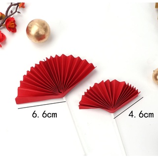 5 Quạt giấy trang trí tết