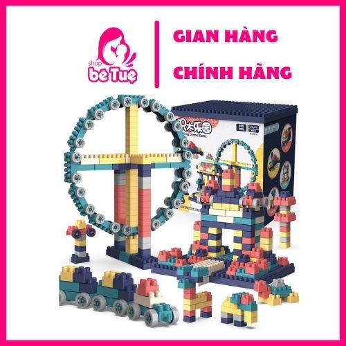 Ghép hình lego 520 chi tiết cho bé