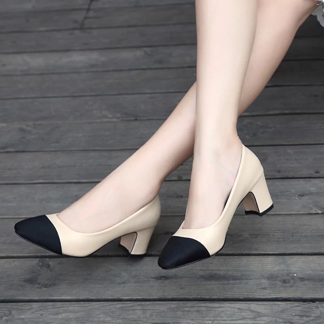 Giày gót vuông  Z.A.R.A  -BIG SIZE , SMALL SIZE