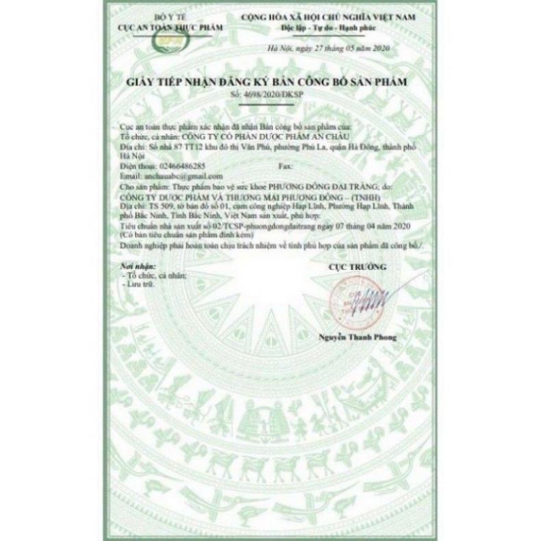 Đại Tràng Phương Đông An Châu Mẫu mới lọ 30 viên