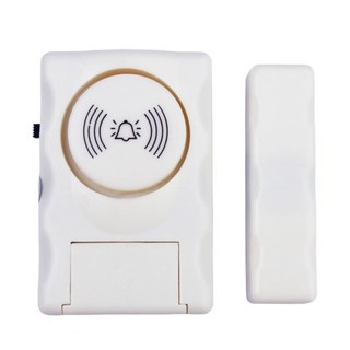 Bộ báo động, báo trộm gắn cửa không dây (cửa từ) - DC-06, Dùng pin.