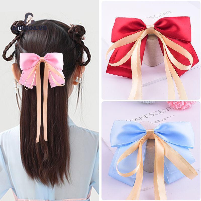 ✨✨Trâm Cài Tóc Nơ Bằng Gỗ Mun Phong Cách Trung Hoa Cổ Điển