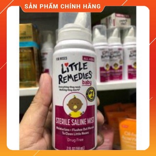 Xịt mũi Little Remedies Mỹ - 59ml